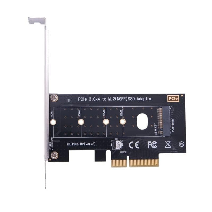 M.2 NVMe SSD NGFF zu PCIE X4 Adapter M Key Schnittstellenkarte Unterstützt PCI-e PCI Express 3.0 x4 2230-2280 Größe M2 SSD M2 PCIE Adapter