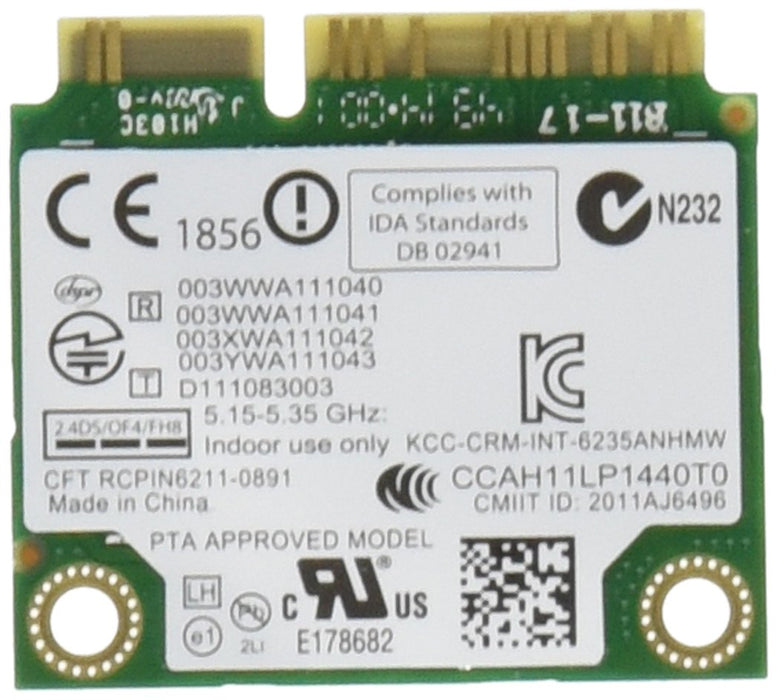 Intel Premium Wireless for Ultra Mobility, 6235AN-HMWWB