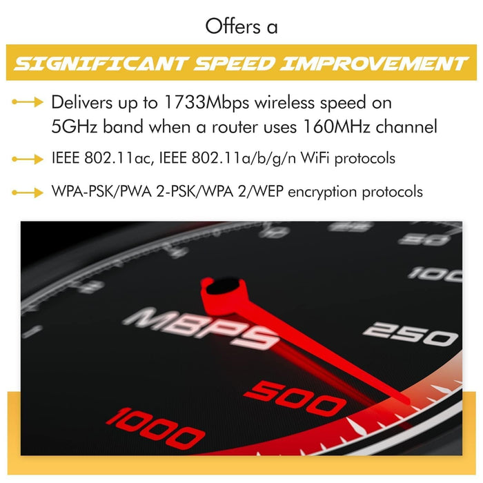 HighZer0 Electronics AC 9260 802.11ac M.2 Bluetooth 5.1 Legacy-Netzwerkkarte | WiFi 5 bis zu 1,73 Gbit/s, MU-MIMO | Kompatibel mit Intel, AMD, Linux und Windows 10/11 | 9260NGW WiFi-Adapter