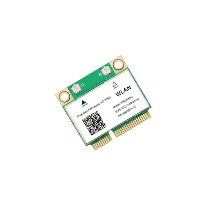 HighZer0 Electronics Wireless-AC 3165 Half Mini PCIe Network Card | 433 Mbps with Bluetooth 4.0 Support | HMC WLAN Replacement Part 3165.HMWG Wi-Fi Card 3165HMW