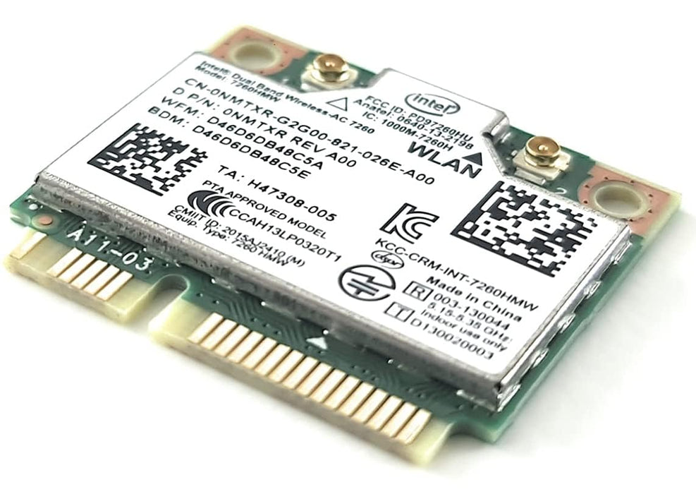 Intel Dual Band Wireless-AC 7260 Network Adapter (7260.HMWWB.R)