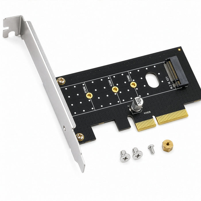 M.2 NVMe SSD NGFF zu PCIE X4 Adapter M Key Schnittstellenkarte Unterstützt PCI-e PCI Express 3.0 x4 2230-2280 Größe M2 SSD M2 PCIE Adapter
