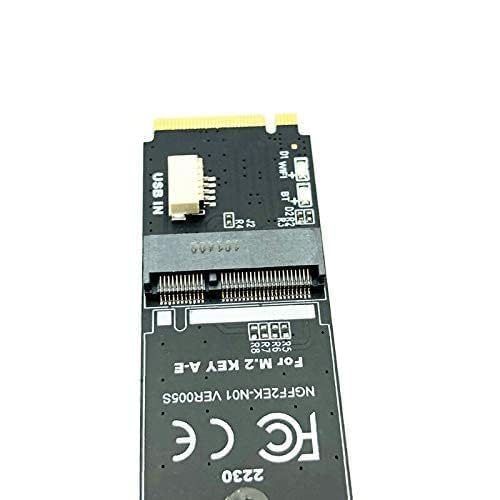 M.2 M-Key auf A + E Key NGFF Slot WLAN-Netzwerkkarte M.2 NGFF PCI Express auf E Key Karte M-Key auf AE Key M.2 WLAN-Adapter