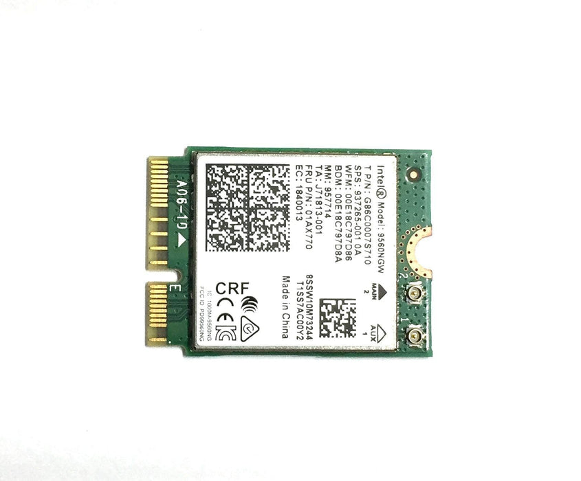 Legacy CNVio Wireless Adapter für Intel AC 9560 | Dualband-WLAN 5 802.11ac | Bis zu 1,73 Gbit/s | Bluetooth 5.1-kompatibel | Entwickelt für Intel-CPUs der 8. bis 9. Generation | 9560NGW | Kein vPro