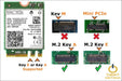 Ax1675x Killer Series Desktop Wi-fi 6e Kit | 2.4 Gbps | Bluetooth 5.3 Support | Pcie X4 | Tri Band 2.4/5/6 Ghz no Vpro Ax210.ngwg.nvx