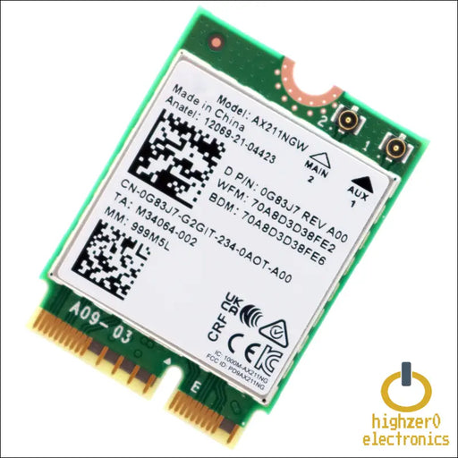 Ax211ngw 802.11ax 5ghz Mu-mimo Wi-fi 6e M.2 Cnvio2 Wireless Wifi Adapter Bluetooth 5.2 for Dell Acer Asus Msi Laptop Intel Ax211 Windows