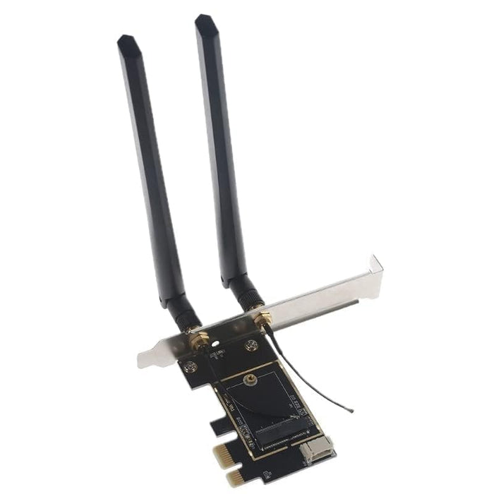 BE202 Desktop Wi-Fi 7 Kit | Wi-Fi 7 Tri Band 2.4/5/6 GHz | 2.4 Gbps | Bluetooth 5.4 Support | M.2 PCIe | No vPro 802.11BE Wireless Card BE202NGW