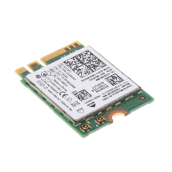 Legacy M.2 Wi-Fi Adapter for Intel 7265 Wireless-AC | 867Mbps WiFi with Bluetooth 4.0 | 2.4GHz & 5GHz Network Card | 7265NGW Internal PC Wi-Fi Adapter