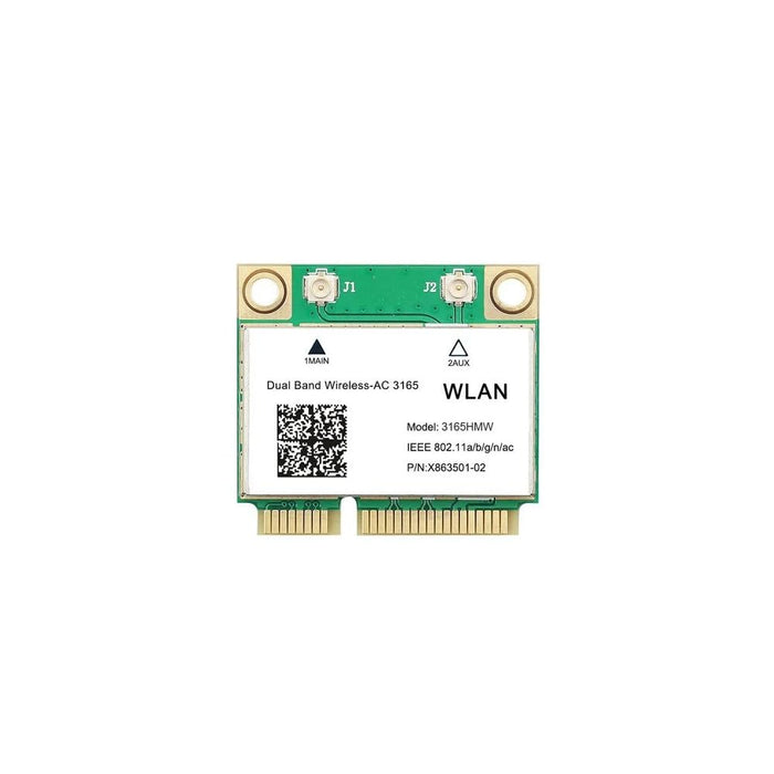 HighZer0 Electronics Wireless-AC 3165 Half Mini PCIe Network Card | 433 Mbps with Bluetooth 4.0 Support | HMC WLAN Replacement Part 3165.HMWG Wi-Fi Card 3165HMW