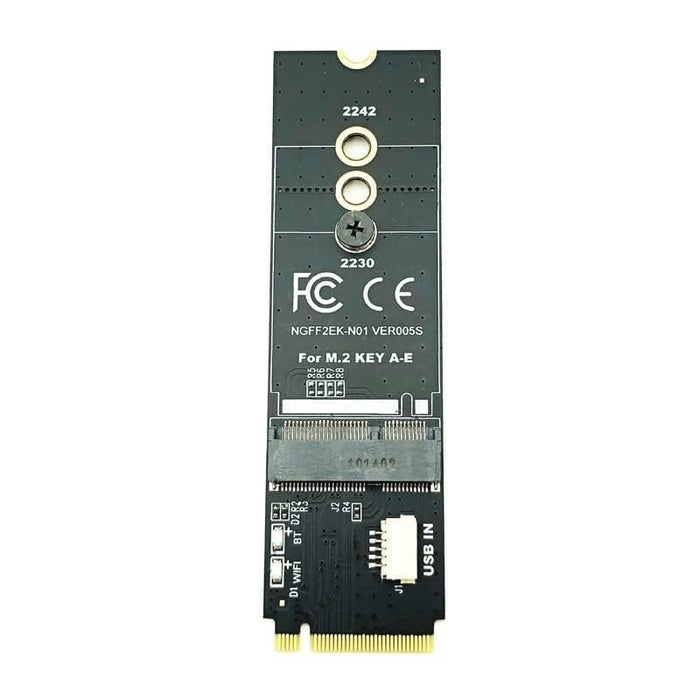 M.2 M-Key auf A + E Key NGFF Slot WLAN-Netzwerkkarte M.2 NGFF PCI Express auf E Key Karte M-Key auf AE Key M.2 WLAN-Adapter