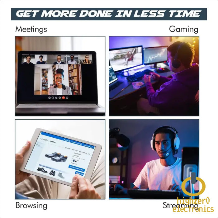 Highzer0 Electronics Ax200 Wi-fi 6 Adapter | Dual-band 802.11ax M.2 Wifi Card for Pc | Up to 2.4 Gbps | no Vpro | Supports Bluetooth 5.2 &