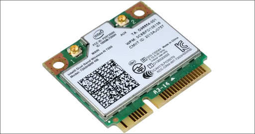 HIGHZER0 ELECTRONICS LEGACY WIFI 4 & 5 CARD HALF MINI PCIE, INTEL SMART CONNECT, ONLINE GAMING WIRELESS-N 7260 NETWORK | 300 MBPS