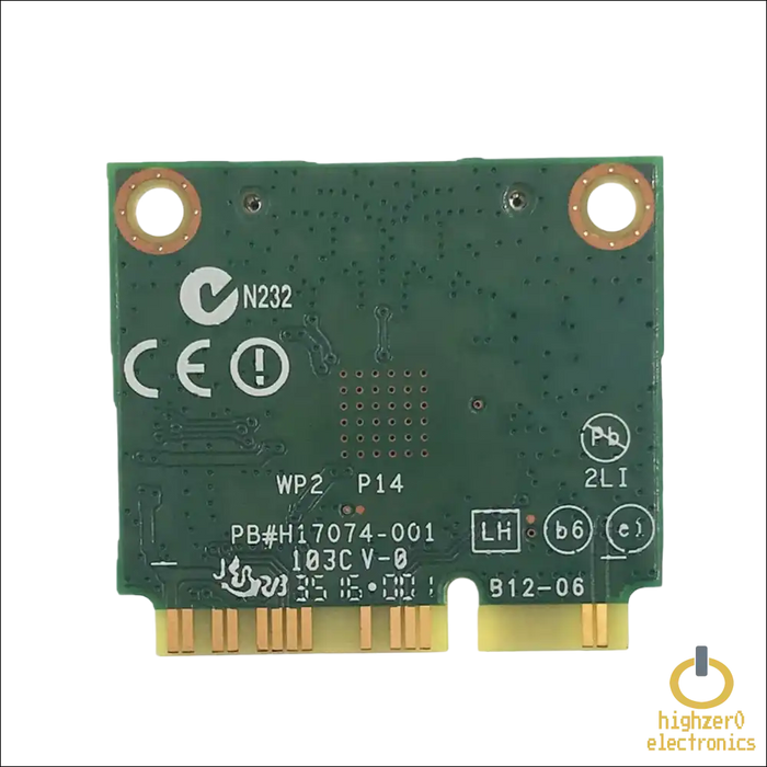 HIGHZER0 ELECTRONICS LEGACY WIFI 4 & 5 CARD MINI PCIE SLOT, NETWORK, INTEL SMART CONNECT MINI-PCIE WI-FI FOR CENTRINO 6235 | HALF | 300