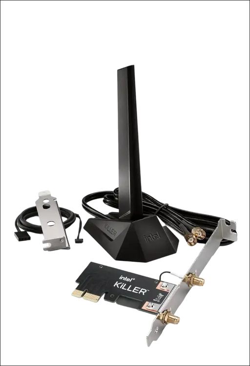 HIGHZER0 ELECTRONICS WIFI 6E CARD INTEL KILLERÂ, FRAME RATES, TRI BAND KILLER AX1675 IEEE 802.11AX BLUETOOTH 5.3 WI-FI/BLUETOOTH COMBO