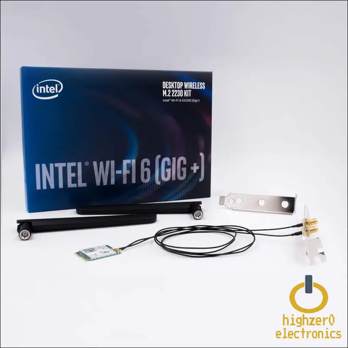 Intel Wi-fi 6 (gig + ) Desktop Kit Ax200 2230 2x2 Ax + bt Vpro®