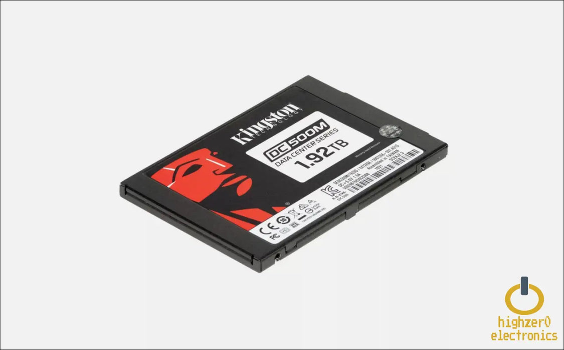 Kingston Sedc500m/1920g Dc500m Enterprise Solid-state Drive - 555 Mb/s Maximum Read Transfer Rate - 1.92tb