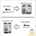 Laptop Internal Antenna for Ipex-4 Mhf4 Compatible Cable M.2 Wifi Adapters & Ngff Wireless Card Wi-fi Lte Modules