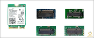 HIGHZER0 ELECTRONICS WIFI 7 CARD BE213NGW, CNVIO3 INTERFACE, 13TH GEN R2 ADAPTER FOR INTEL BE213 | TRI-BAND WIRELESS | UP TO 2.8GBPS | M.2